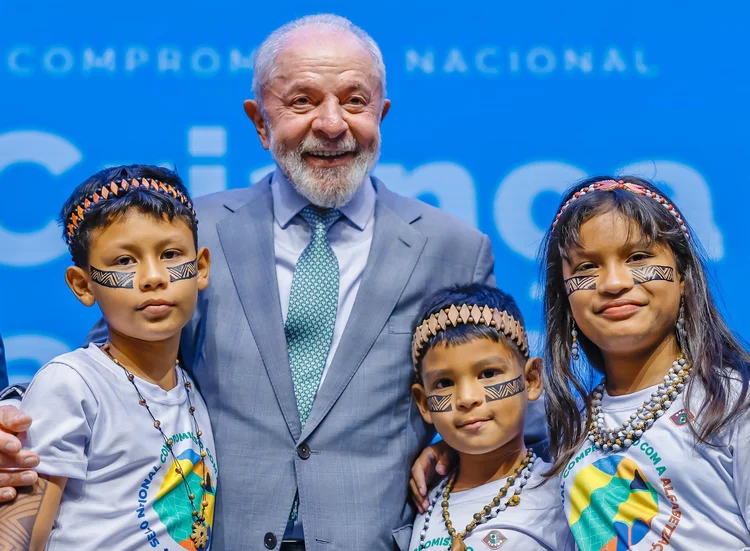 Lula: governo atual enfrenta muitos desafios em diversos setores (Ricardo Stuckert / PR/Divulgação)