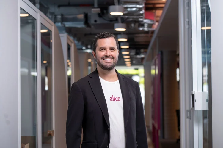 André Florence, cofundador e CEO da Alice: Criamos um modelo que reduz desperdícios e melhora a saúde das pessoas" (Alice/Divulgação)