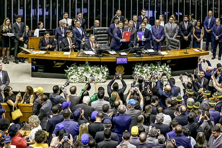 Congresso Nacional: projeto do voto distrital misto já foi aprovado pelo Senado e estava engavetado no Câmara dos Deputados (Bruno Spada/Câmara dos Deputados/Agência Câmara)