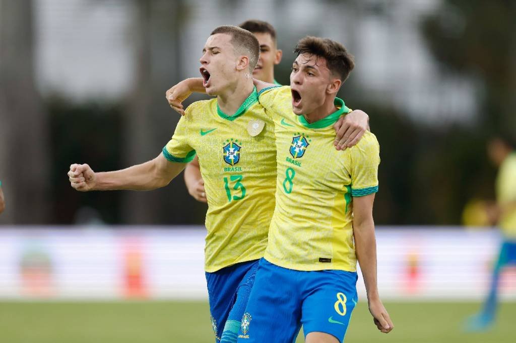 Brasil x Colômbia: onde assistir ao vivo e horário do jogo pelo Sul-Americano Sub-20