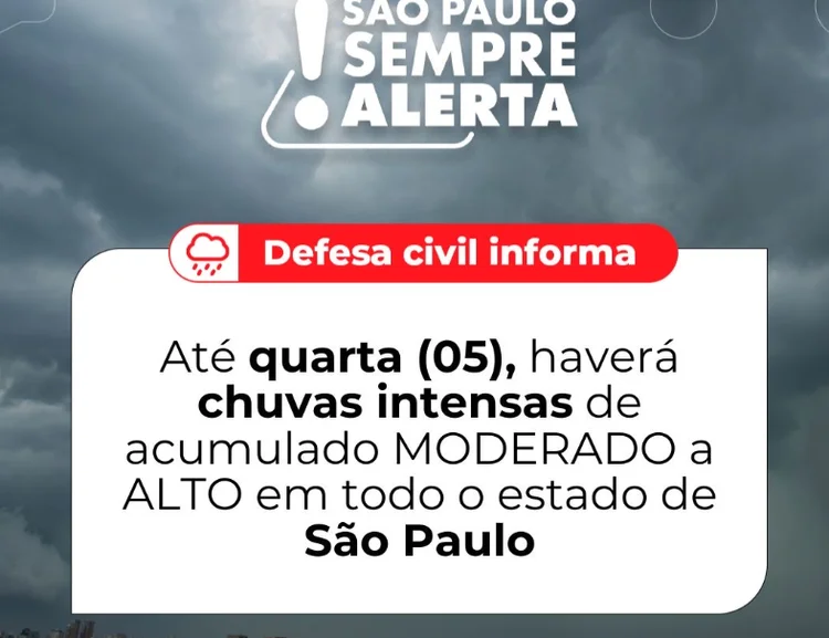 Defesa Civil alerta SP (Reprodução)