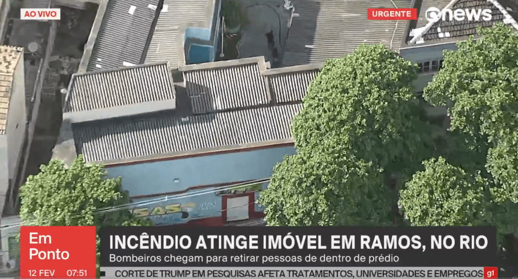 Incêndio em confecção para carnaval no RJ deixa ao menos nove pessoas feridas