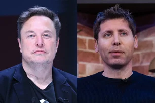 Imagem referente à matéria: Musk vs Altman: da parceria à rivalidade