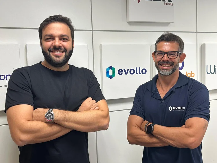 Danilo Curti e Eduardo Ribeiro, cofundadores da Evollo (Evollo/Divulgação)