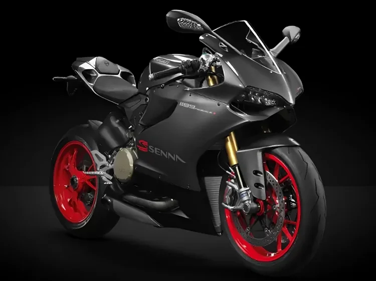 Ducati 1199 Panigale S Senna: moto em homenagem ao Senna. (Divulgação/Divulgação)