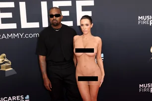 Imagem referente à matéria: Quem é Bianca Censori, esposa de Kanye West que apareceu com vestido transparente no Grammy