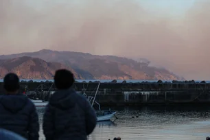 Imagem referente à matéria: Incêndio florestal no nordeste do Japão é o maior a atingir o país em mais de 30 anos