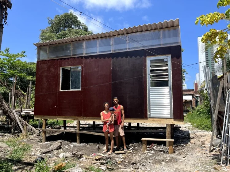 Uma das organizações beneficiadas é a TETO Brasil, voltada para a construção de moradias e projetos de infraestrutura em favelas no país (Teto Brasil/Divulgação)