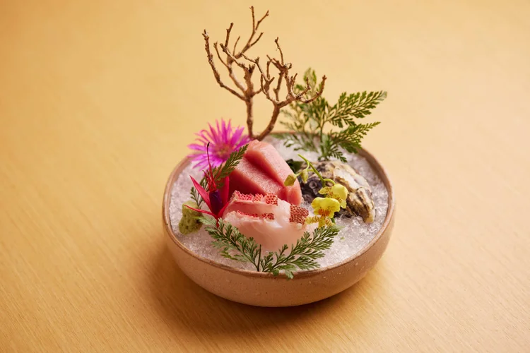Menu: seleção de Sashimi. (Kenzo Sanematsu/Divulgação)