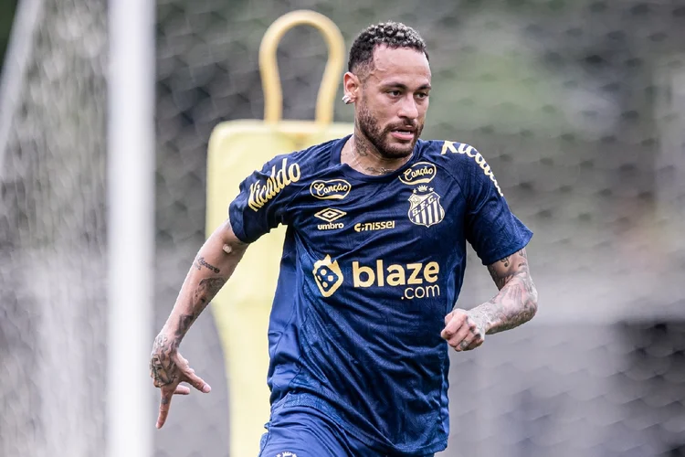 Neymar Jr: jogador deixou Al-Hilal para voltar ao Santos (Redes Sociais/Reprodução)