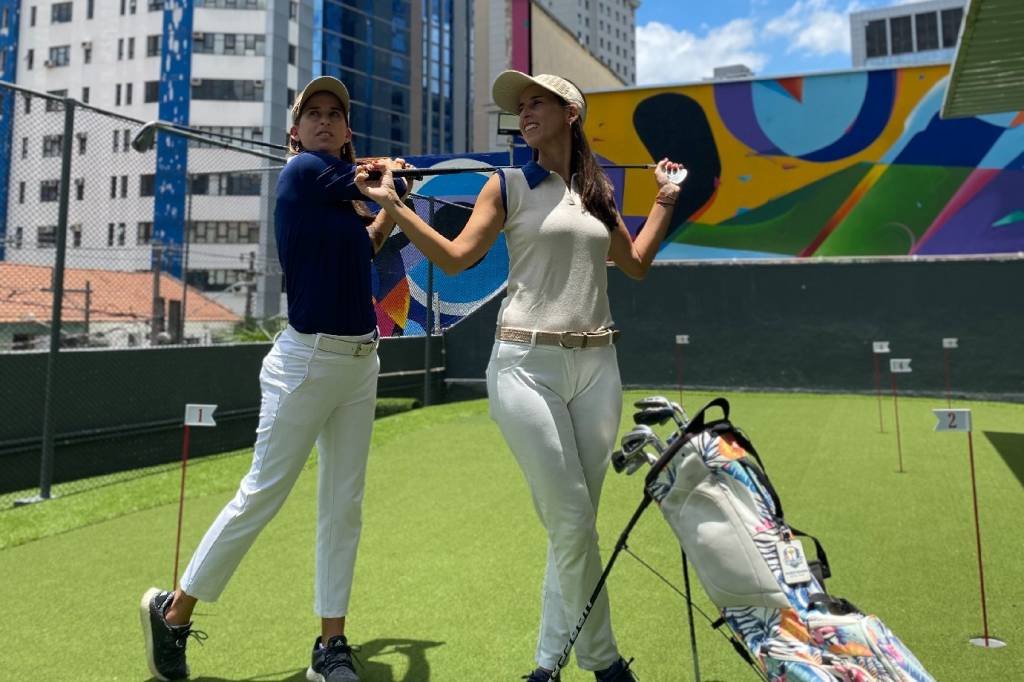 A academia de golfe que virou 'hit' entre atletas de elite e figurões do mercado financeiro