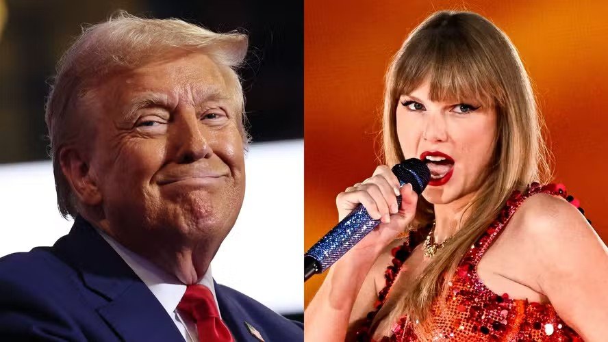 Trump provoca Taylor Swift após vaias no jogo Eagles x Chiefs no Super Bowl 2025