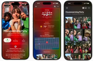 Imagem referente à matéria: Apple lança ferramenta para criar o convite de festa mais bonito que você já enviou