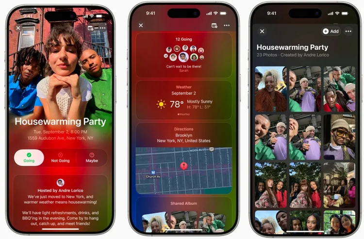 Apple Invites: crie um convite com os todos os detalhes para o dia do evento (Apple/Divulgação)