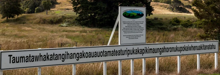 Localizada na Nova Zelândia, a colina chama atenção por seu nome de origem Maori (Reprodução/100% Pure New Zealand)