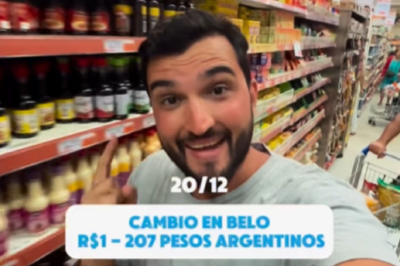 Influenciadores impulsionam 'avalanche' de turistas argentinos no Brasil para tour de compras