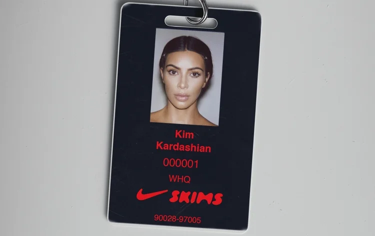 NikeSkims: nova marca em parceria com a Skims, de Kim Kardashian (Nike /Divulgação)