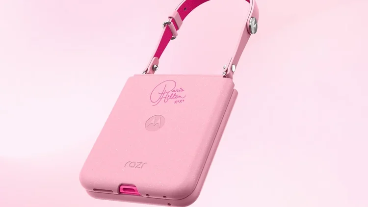 Razr+ Paris Hilton: conheça o modelo em detalhes (Motorola /Divulgação)