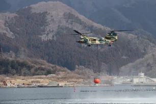 Imagem referente à matéria: Maior incêndio florestal do Japão em três décadas força evacuação de milhares