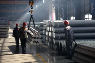 Imagem referente à matéria: Exportações chinesas aumentam 8,1% em abril, apesar da guerra comercial com os EUA