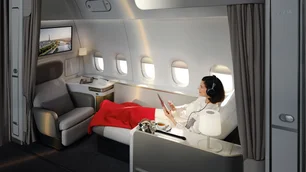 Imagem referente à matéria: La Première: Air France reformula classe de luxo e cabine individual tem 5 janelas