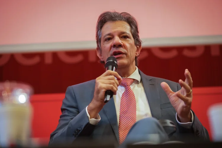 Fernando Haddad: ministro da Fazenda declarou, em Paris, o compromisso do país com o financiamento climático (Diogo Zacarias/MF/Flickr/Divulgação)