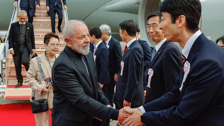 O presidente Luiz Inácio Lula da Silva chega ao Japão para tratar sobre novas aberturas comerciais (Ministério da Agricultura e Pecuária (Mapa))