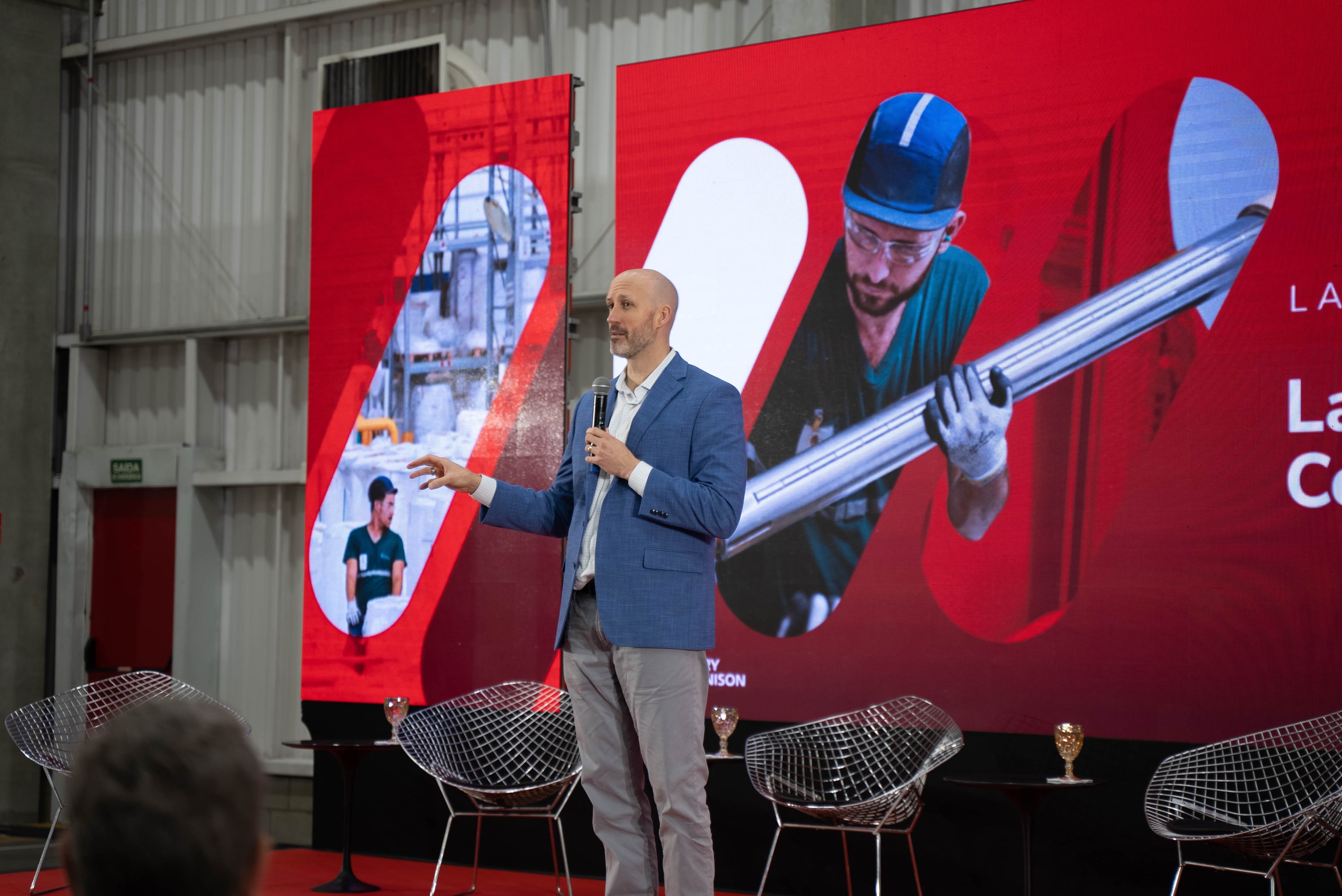 Inauguração da nova laminadora de soluções autoadesivas da Avery Dennison em sua planta de Vinhedo (SP)