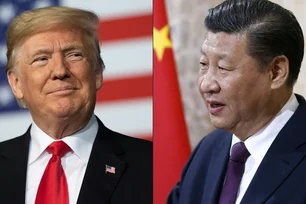 Imagem referente à matéria: Em meio às tensões com a China, Trump diz que Xi visitará os EUA 'em um futuro não muito distante'