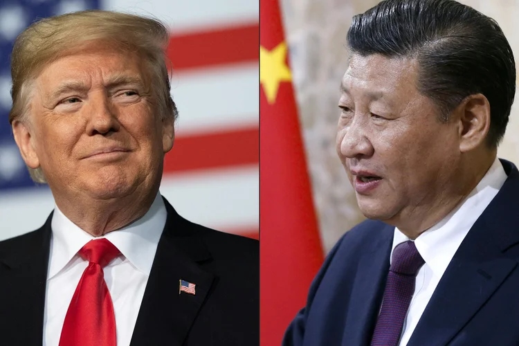 Presidente Donald Trump: político espera por um encontro com o presidente chinês Xi Jinping (Jim Watsonpeter Klaunzer/AFP/Getty Images)