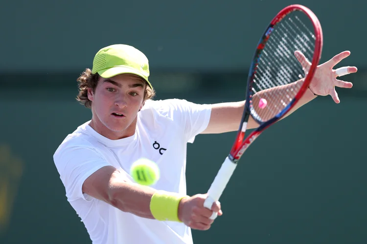 João Fonseca: tenista brasileiro fará sua estreia no Challenger 175 de Phoenix (Clive Brunskill/Getty Images)