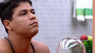 Imagem referente à matéria: Guilherme recebe resultado da enquete do Líder no BBB 25: público avalia sua liderança