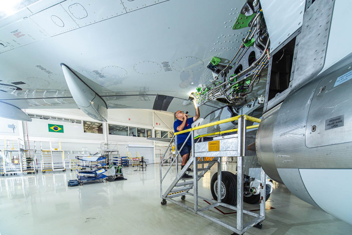 Fabrica da EMBRAER em São Jose dos Campos - SP