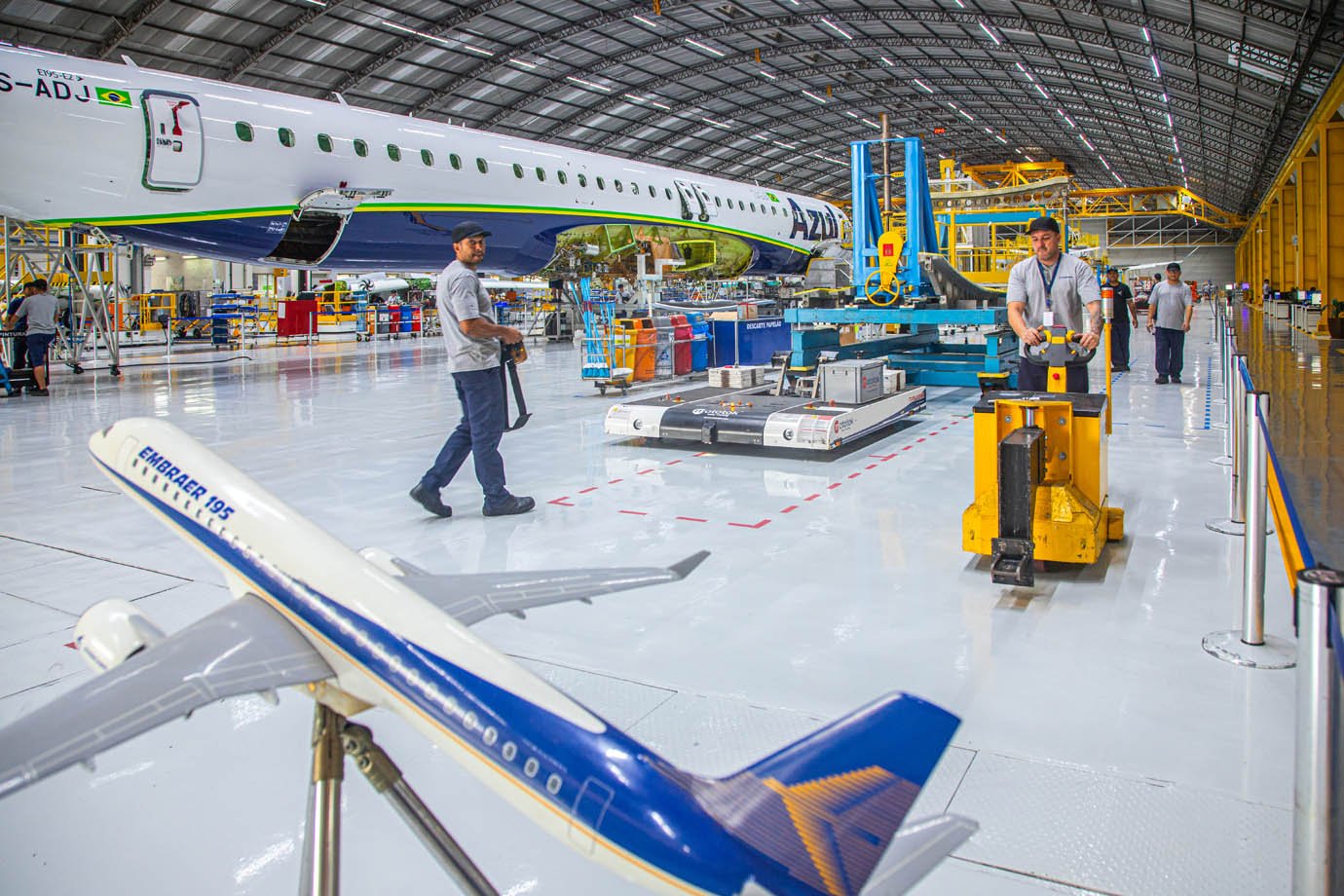 Fabrica da EMBRAER em São Jose dos Campos - SP