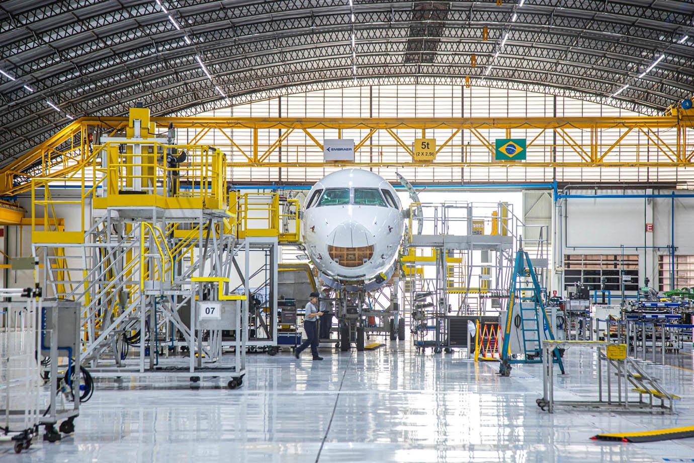 Fabrica da EMBRAER em São Jose dos Campos - SP