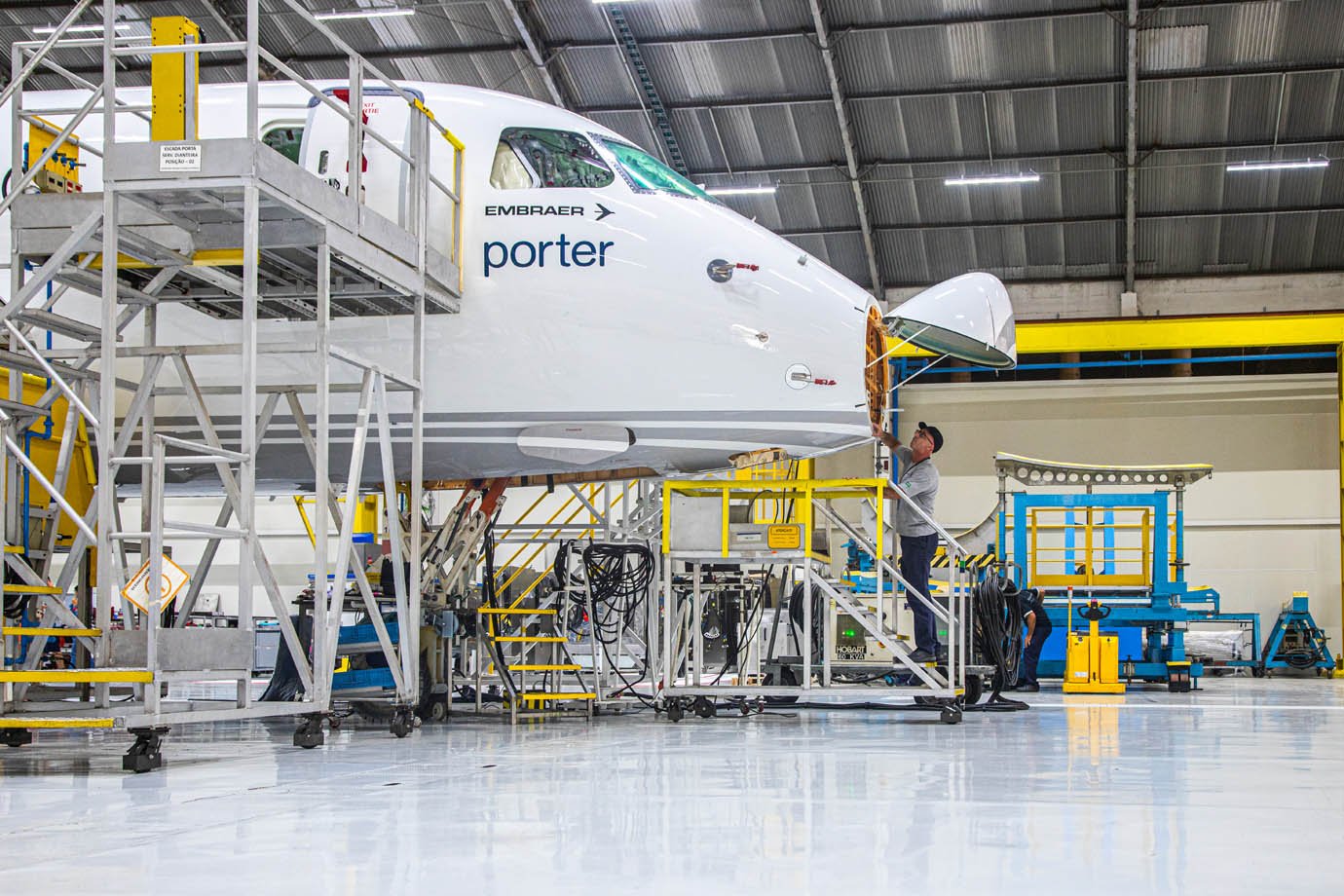 Fabrica da EMBRAER em São Jose dos Campos - SP