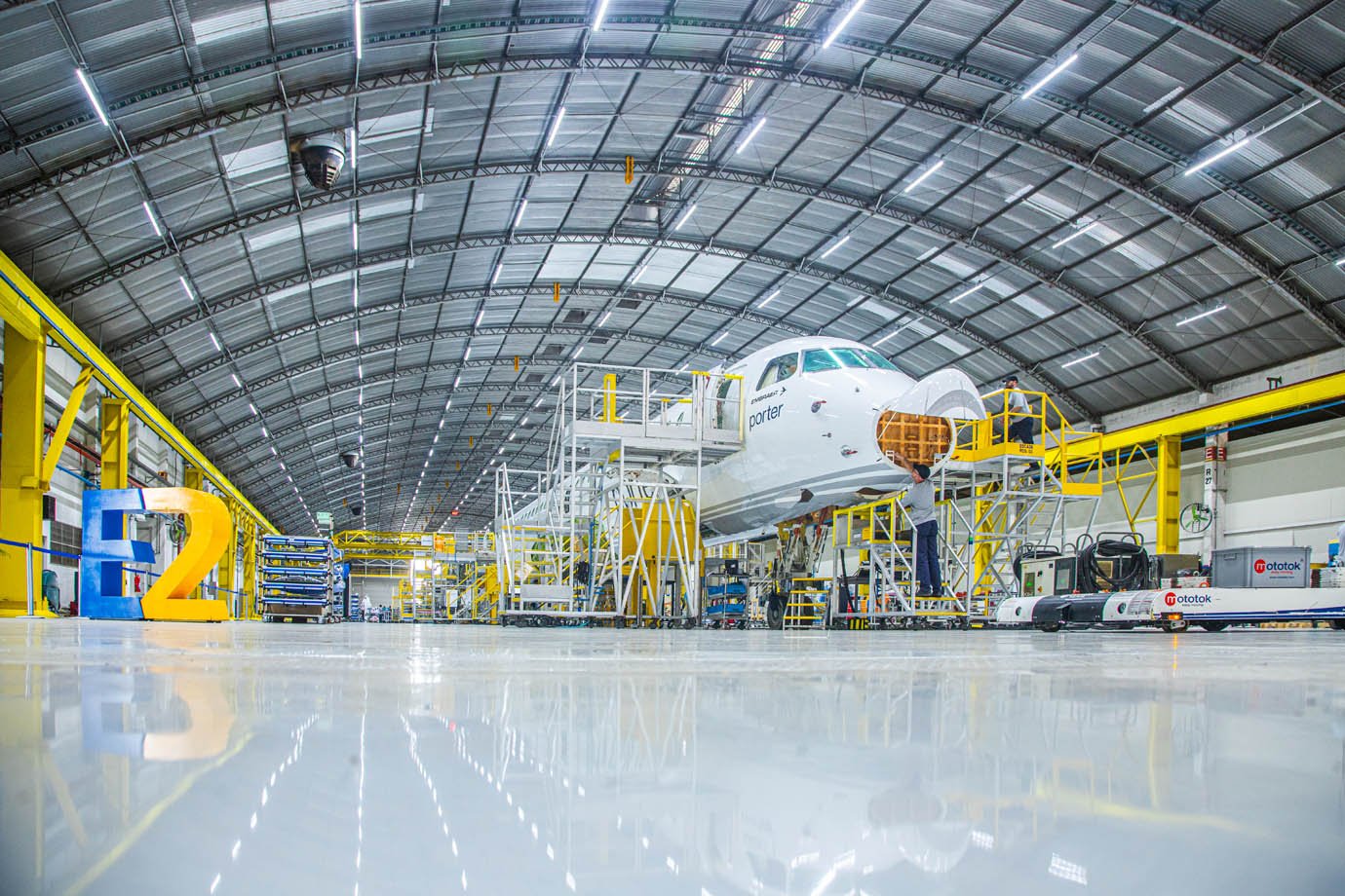 Fabrica da EMBRAER em São Jose dos Campos - SP