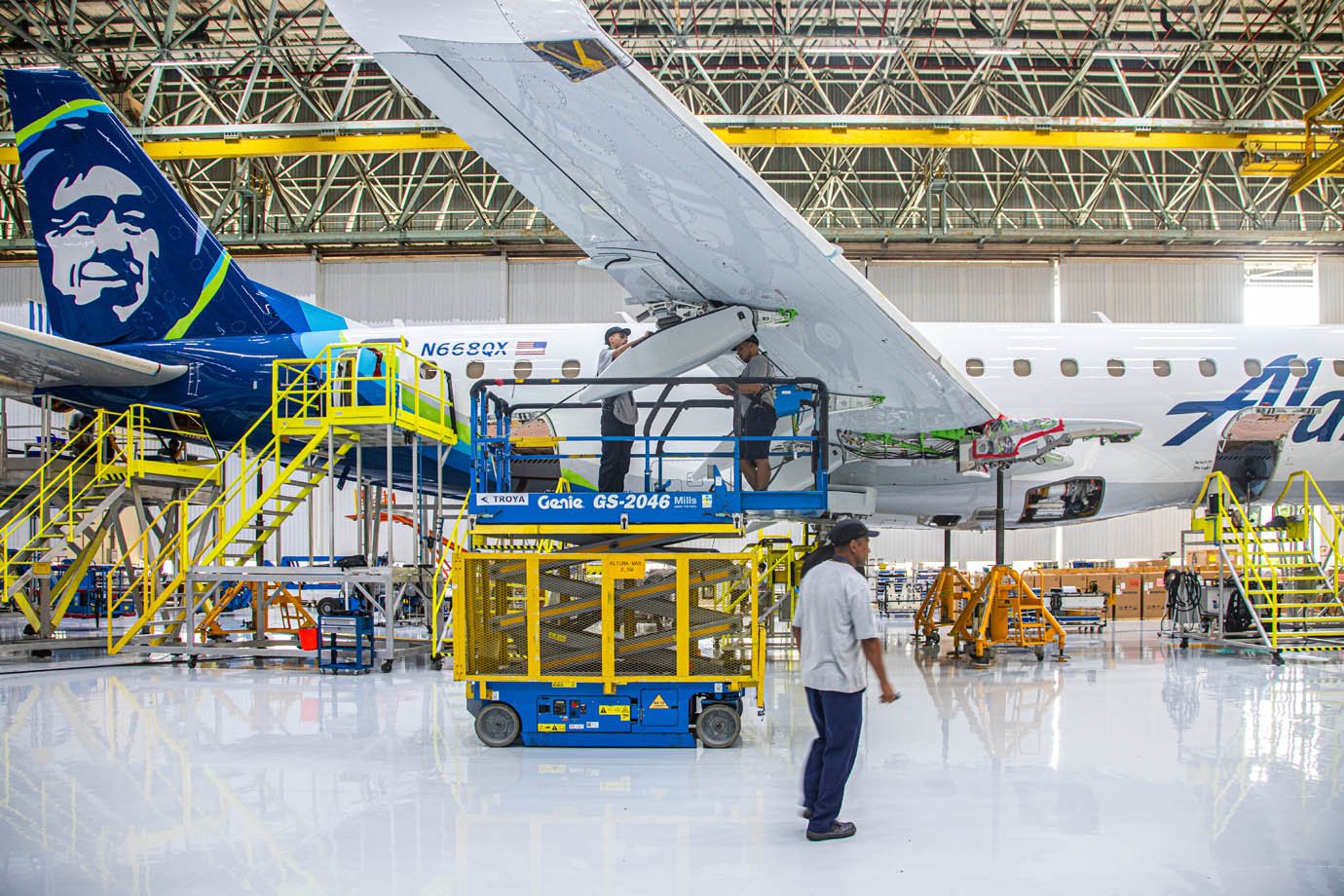 Fabrica da EMBRAER em São Jose dos Campos - SP
Industria, brasileira, aviação, 

Foto: Leandro Fonseca
Data: 17/03/2025