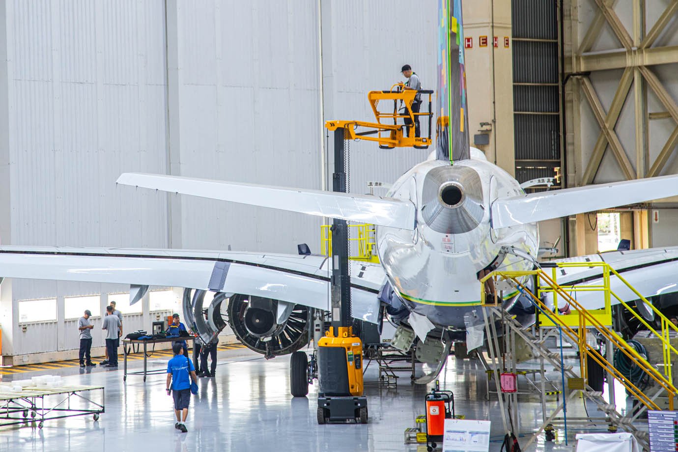 Fabrica da EMBRAER em São Jose dos Campos - SP