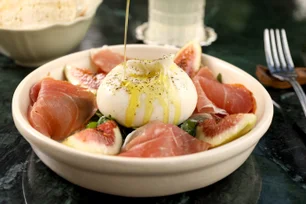 Imagem referente à matéria: Sucesso em restaurantes, burrata pode ser feita em casa. Veja passo a passo