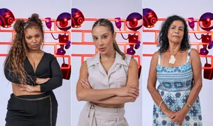 Imagem referente à matéria: Paredão BBB: Camilla, Renata e Vilma estão na berlinda; veja como votar pelo Gshow