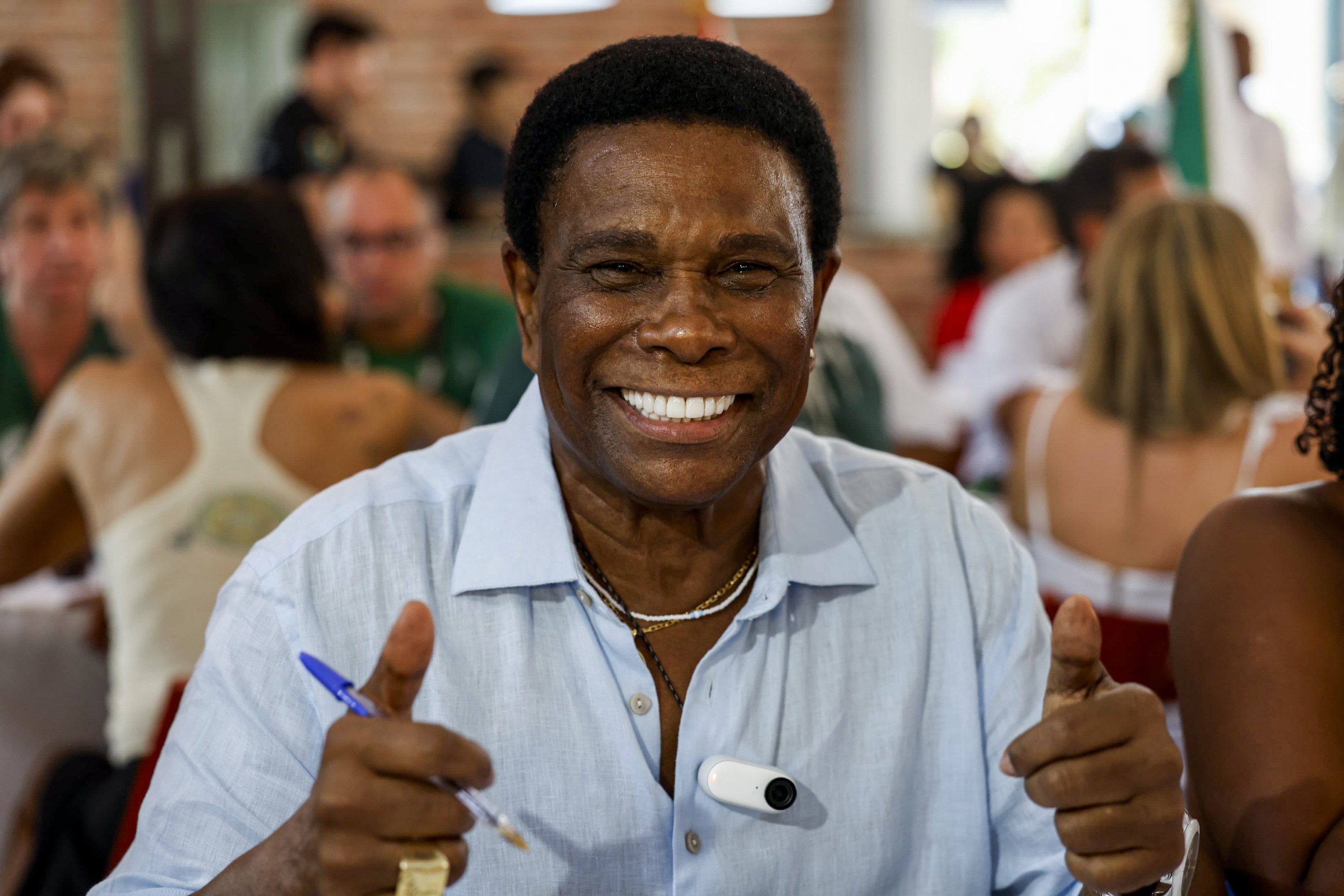 Rio de Janeiro (RJ) 05/03/2024 - Neguinho da Beija-Flor durante apuração do defile das escolas de samba;
Foto: Tânia Rêgo/Agência Brasil