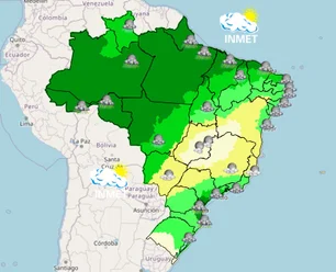 Imagem referente à matéria: Após calorão, SP deve ter chuvas intensas e ventos de até 80 km/h; Defesa Civil prepara gabinete