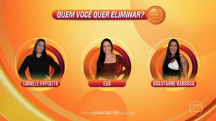 Gracyanne, Eva e Daniele estão no Paredão; veja quem votou em quem