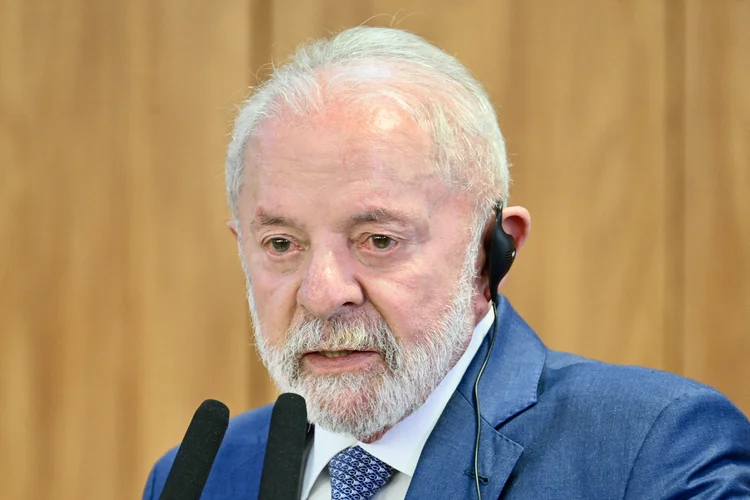 Lula: presidente afirmou que a guerra é um genocídio contra palestinos (AFP)