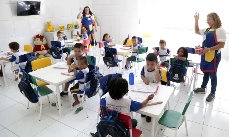 Censo Escolar 2024 revela avanços na inclusão de crianças negras nas creches (ANGELO MIGUEL/ MEC)