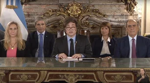 Imagem referente à matéria: Milei diz que pôs fim ao controle cambial na Argentina 'pra sempre' e que inflação vai 'desaparecer'
