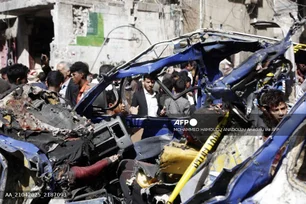 Imagem referente à matéria: Houthis atacam porta-aviões dos EUA em resposta a 'massacres' no Iêmen