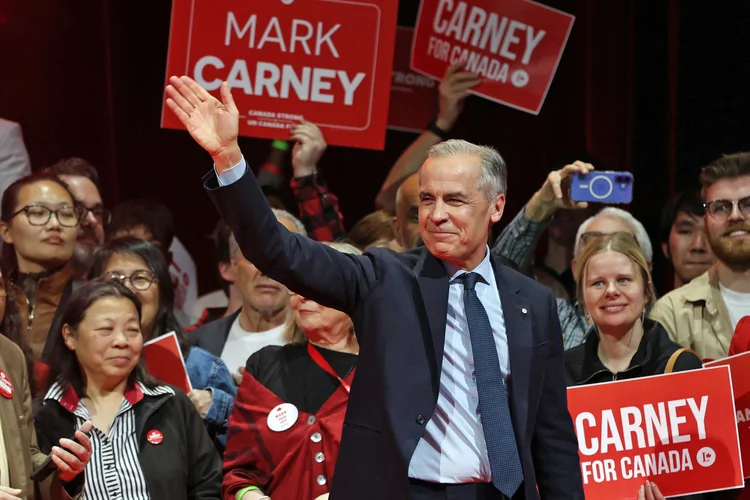  Eleições no Canadá: Partido Liberal vence em meio a ameaças de Donald Trump (DAVE CHAN / AFP)