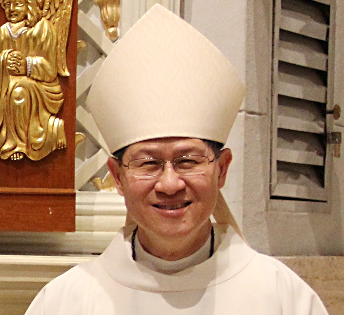 Cardeal Luis Antonio Tagle - Filipinas: atual cardeal-arcebispo de Manila. Foi nomeado cardeal pelo Papa Bento XVI em 2012. Tagle é conhecido por seu compromisso com a justiça social, o combate à pobreza e a defesa dos direitos humanos, além de ser defensor do diálogo inter-religioso.